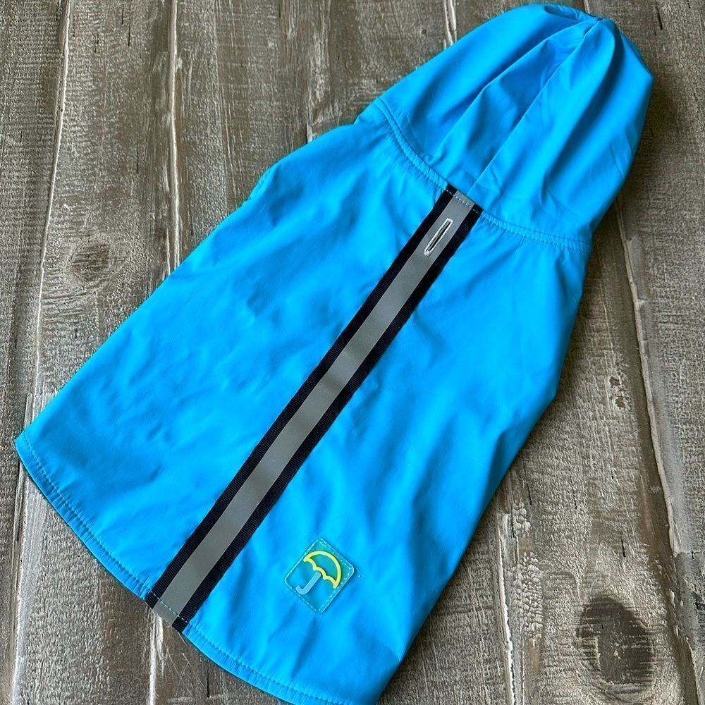 Dog Pet Blue Raincoat Jacket XS